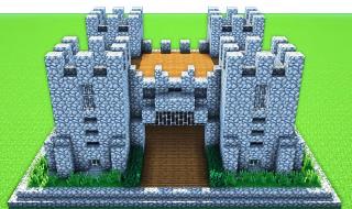 我的世界城堡设计图 我的世界城堡设计图